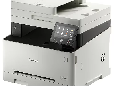 Canon Multifunction Printer Office Appliance With Touchscreen Display For Efficient Professional Office Use 3d model