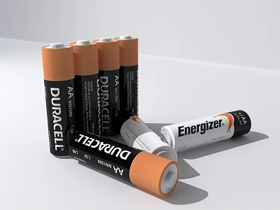 Modern Battery 3d model Modern Battery 3d model