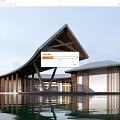 New Chinese Exhibition Hall Architecture Art Museum Architecture Museum Architecture Sales Department Architecture 3d model