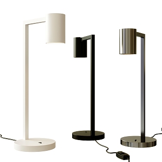 Modern Table Lamp Metal Table Lamp Simple Table Lamp 3d model