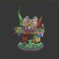 Mech Warrior Mech Soldier Machine Battlearm Mechanical Battlearm Machine Fighter Robot 3d model