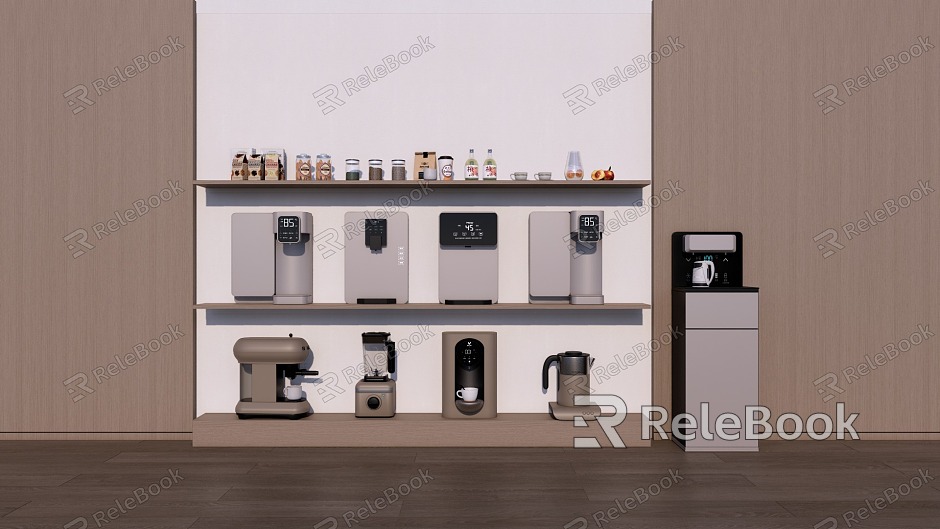 Water dispenser coffee machine water purifier direct drinking tea bar machine pipeline machine model