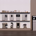 Water dispenser coffee machine water purifier direct drinking tea bar machine pipeline machine 3d model