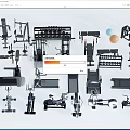 Different Types of Sports Equipment Including Treadmills Dumbbells and Exercise Machines