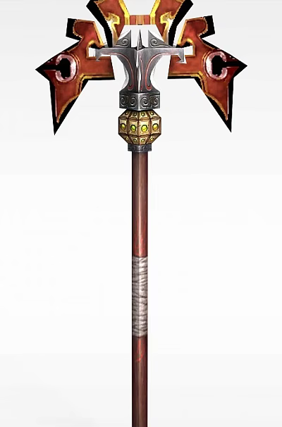 Game Chibi Game Props Equipment Weapons 3d model