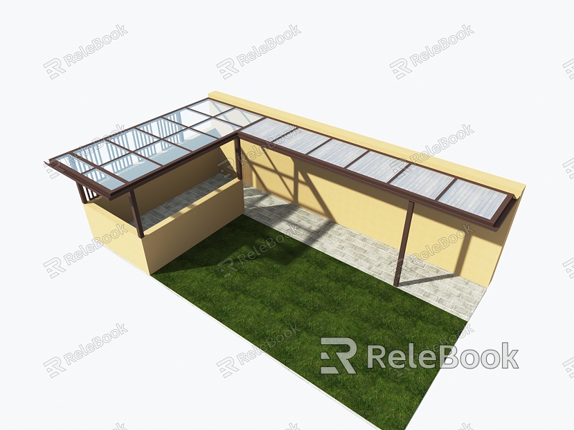 Modern sun room aluminum alloy sun room model