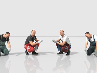 Repairman Maintenance Worker Maintenance Worker Technical Worker 3d model