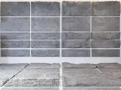 Relaxing Sauna Shower Interior With Natural Stone Walls And Stone Flooring 3d model