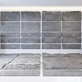 Relaxing Sauna Shower Interior With Natural Stone Walls And Stone Flooring