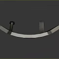 Tactical Metal Shield Weapon With Yellow Geometric Design Red Bloodstains And Transparent Viewing Window