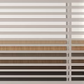 Angular Lines Decorative Panels with Neat Striped Design in Various Colors for Modern Interior