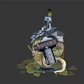 modern game props game items game equipment 3d model