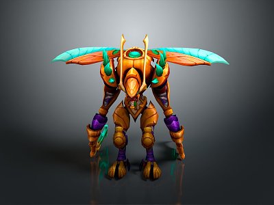 Monster Warrior Alien Monster Alien Monster 3d model