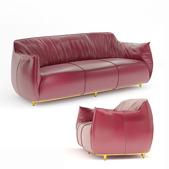 Modern Combination Sofa 3d model