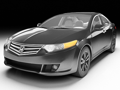 Honda Accord Sedan Car 3d model