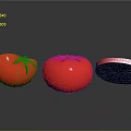 Fresh Red Ripe Tomatoes Whole And Sliced On Reflective Surface