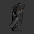 Hooded Tactical Jacket With Multiple Pockets Patches And Camouflage Design
