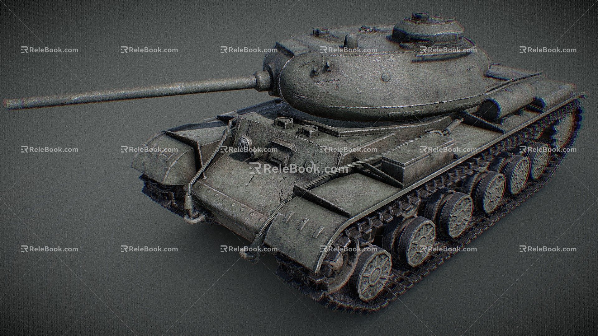 Russian Tank Industrial LOFT Tank 3d model