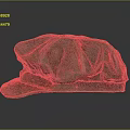 Vintage Green Fabric Newsboy Cap With Classic Pleated Design And Retro Style