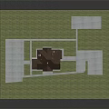 Single Family Detached Villa With Brown Tile Roof Light Exterior Wooden Accents Balcony And Chimney
