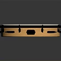 High Quality Wooden Percussion Drum Musical Instrument With Circular White Head And Metal Hardware