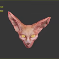 Fennec Fox Inspired Game Movie Character Featuring Large Ears And Light Yellow Fur
