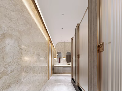 Hotel Toilet 3d model