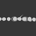 Various Colorful Planets and Celestial Models Collection with Meteoroids Different Shapes and Colors