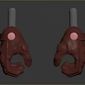 Gloves Handguard PBR Game Item 3d model
