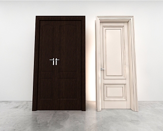 Door combination 3d model