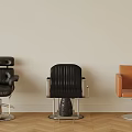 Stylish Black And Brown Leather Chairs For Modern Interior Design
