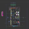 Modern Public Office Space With Open Layout Desks Bookshelves Green Plants And Decorative Art