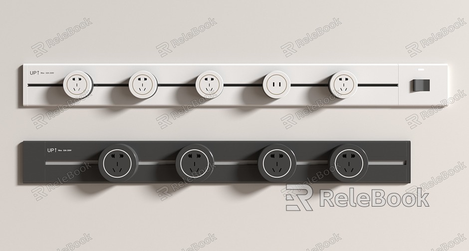 Modern rail socket mobile socket kitchen socket model