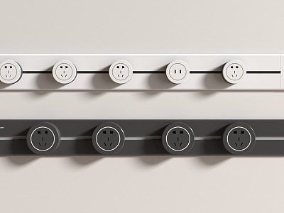 Modern rail socket mobile socket kitchen socket model