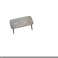 Modern Dining Table With Elegant Marble Top And Sleek Minimalist Thin Legs