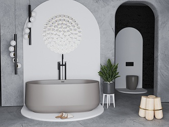 Modern Bathtub 3d model