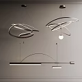 Pendant lamp combination 3d model