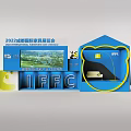 Chengdu International Furniture Fair 2022 IFFC Exhibition Booth Display With Model Figure