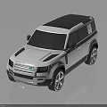 Modern White SUV with Dark Roof Green Front Accent Silver Wheels and Sleek Design