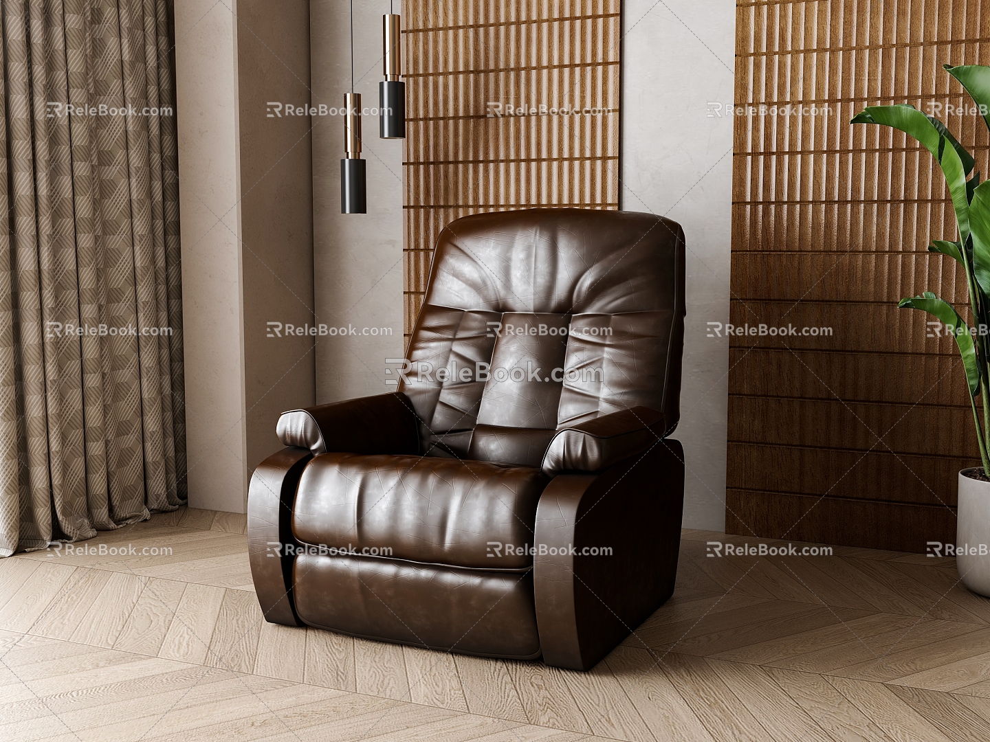 Cinema Single Sofa 3d model