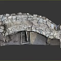 Ancient Stone Building Structure With Stone Walls Roof And Architectural Design Features
