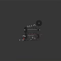 Complete Home Gym Fitness Setup With Barbell Rack Weight Bench Dumbbells And Weight Plates