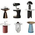 Modern round several sides several 3d model