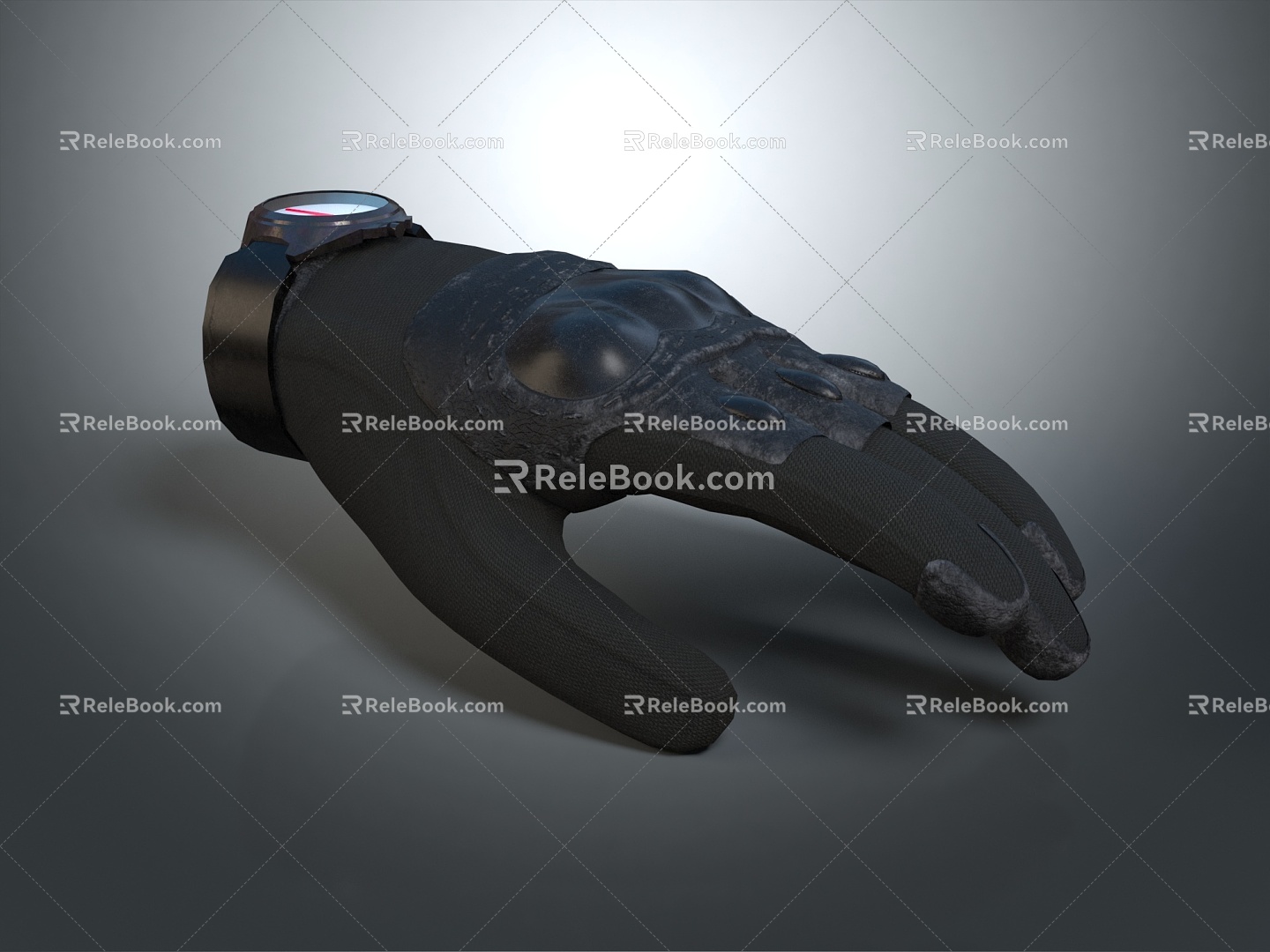 Gloves and Gloves 3d model