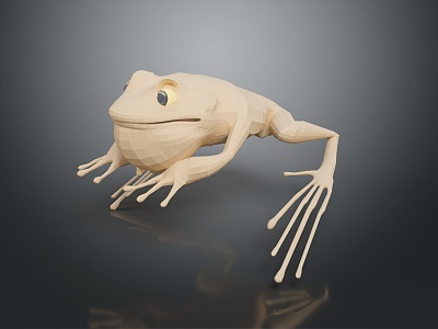 Frog Poison Frog Game Frog Reptile Cold Blooded Animal Reptile 3d model