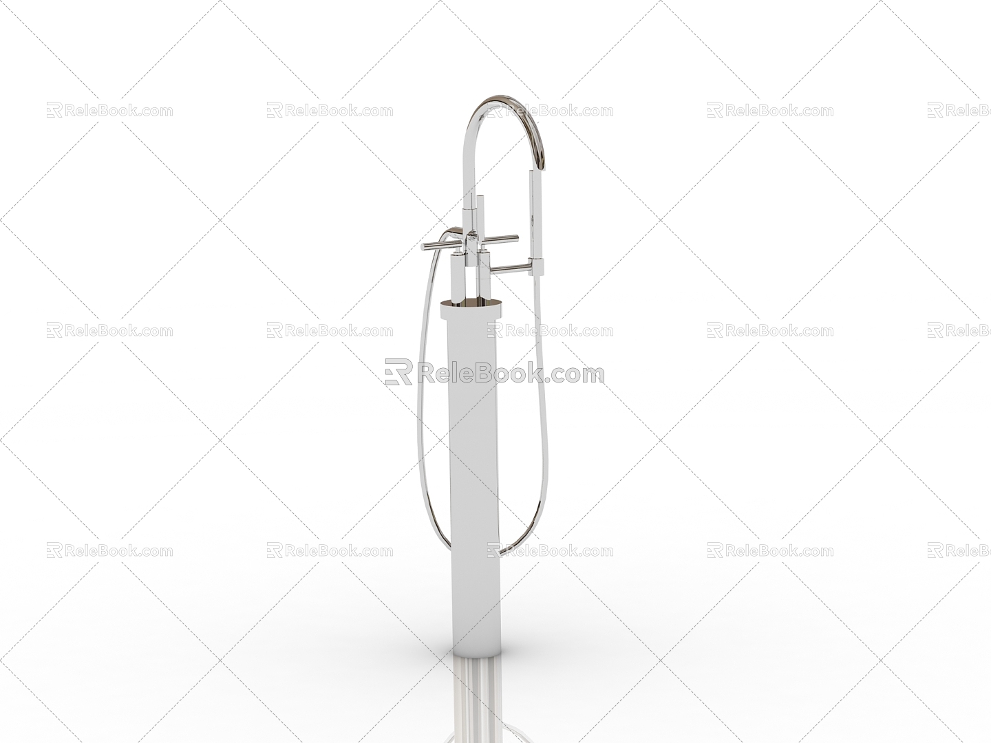 Modern faucet 3d model