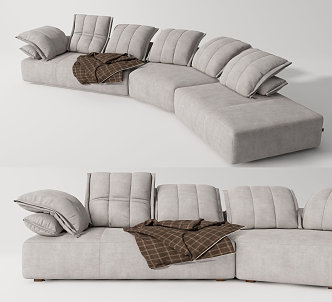 Modern Multiplayer Sofa 3d model