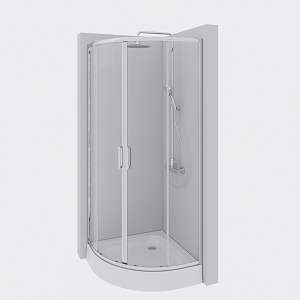 Shower room toilet shower 3d model