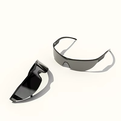 Glasses Myopia Glasses Sunglasses 3d model