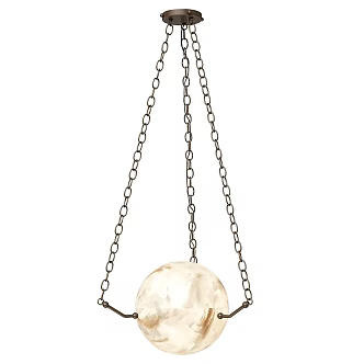 Modern chandelier 3d model